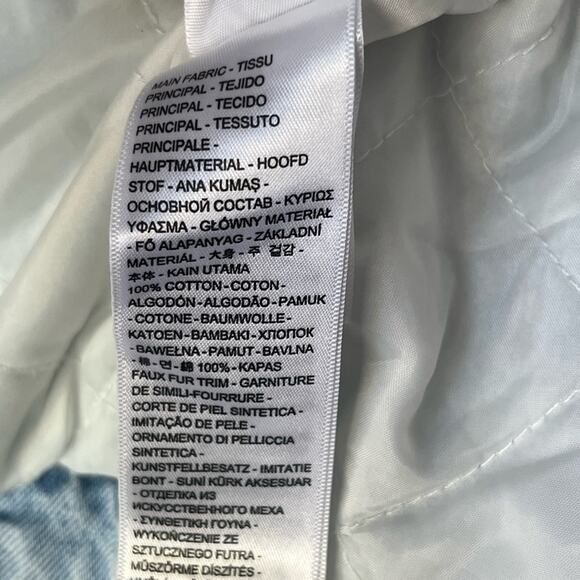 Levi’s Retro sherpa trucker denim jacket large NWT - Picture 13 of 13